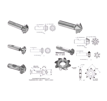 Carbide Tipped Milling Cutters 